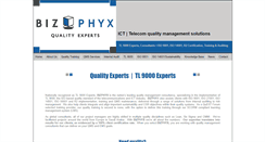 Desktop Screenshot of bizphyx.com